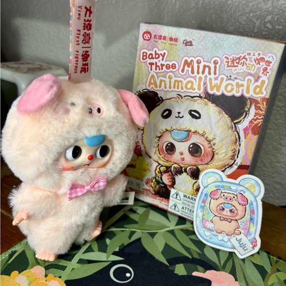 🥰BB3 Mini Animal World Blind box JuJu 🥹🐷 - Picture 9 of 9